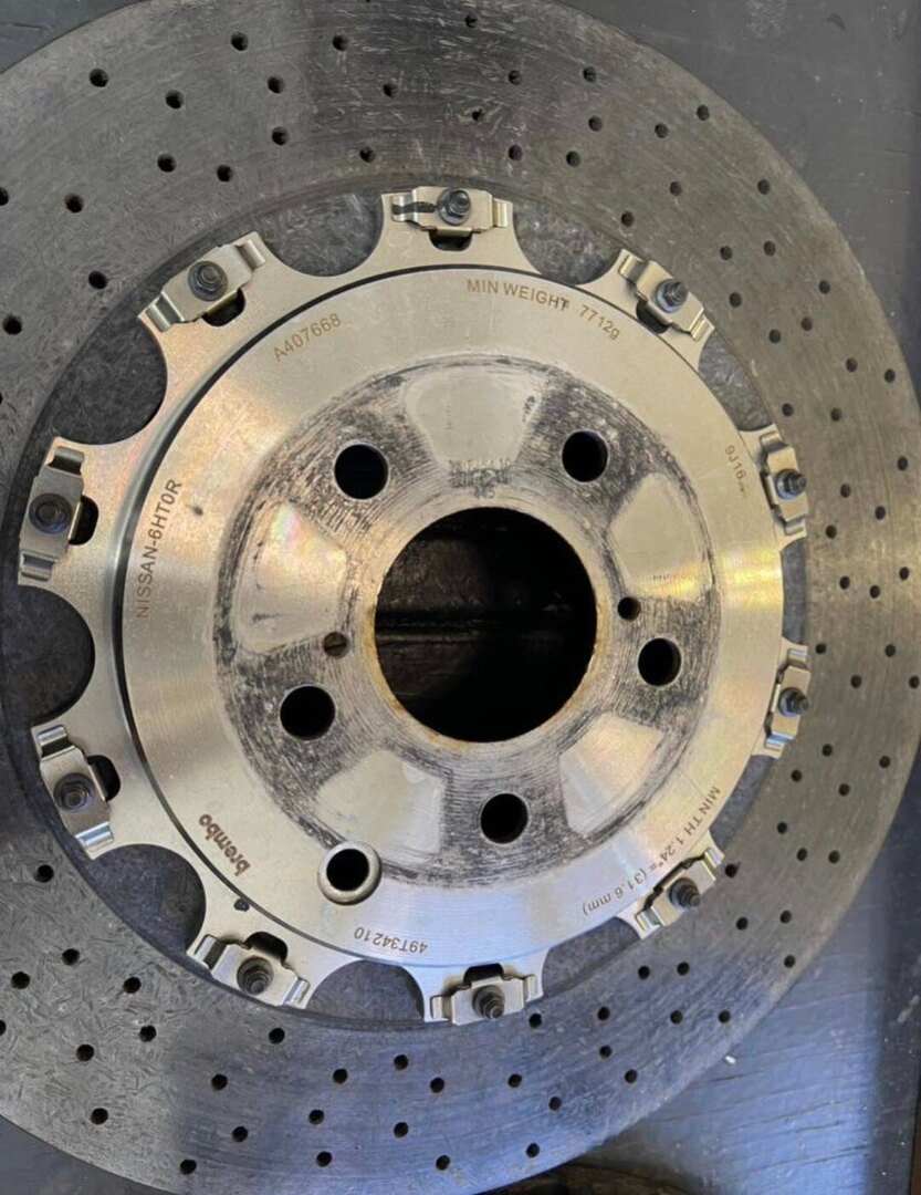 R35 Nismo Brembo Ceramic Brake Kit GTR GTR35 BBK - Image 5
