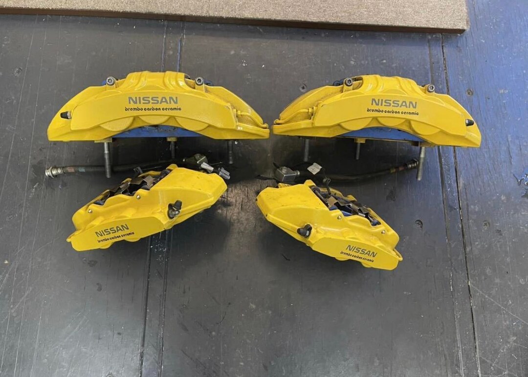R35 Nismo Brembo Ceramic Brake Kit GTR GTR35 BBK - Image 7