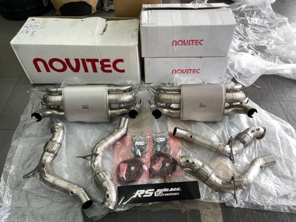 Novitec Ferrari 488 GTB Pista Exhaust System