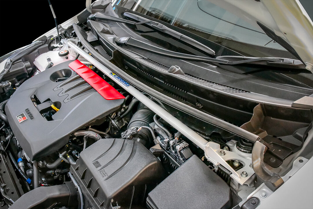 GR Yaris Carbing Front Strut Tower Bar - Image 5