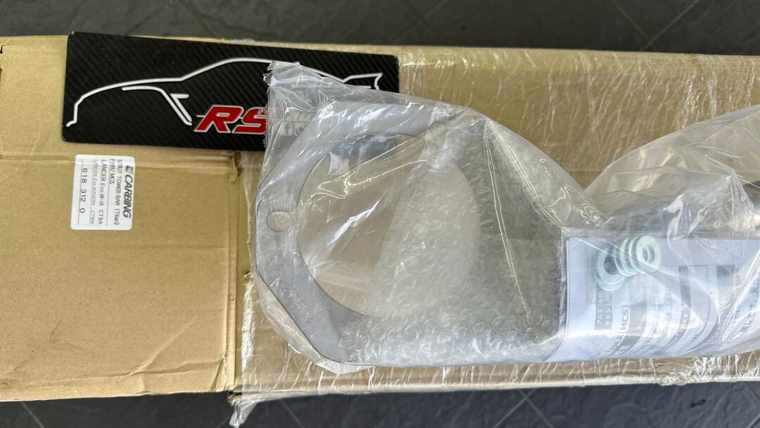 Carbing Strut Titanium Tower Bar Lancer Evolution 7 8 9 CT9A - Image 3