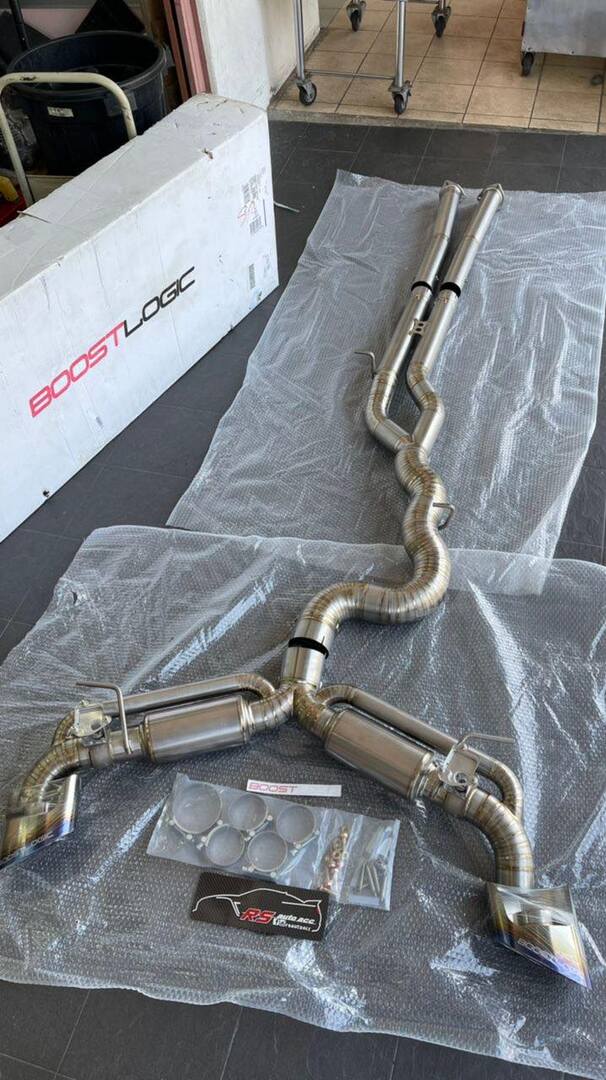 Boostlogic Boost Logic Audi TTRS Titanium Valve Exhaust
