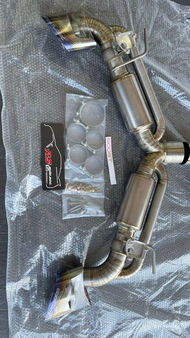 Boostlogic Boost Logic Audi TTRS Titanium Valve Exhaust - Image 2