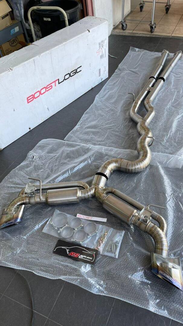 Boostlogic Boost Logic Audi TTRS Titanium Valve Exhaust - Image 4