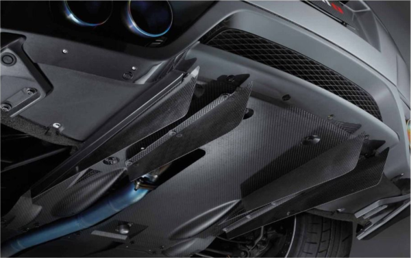 R35 Nismo Rear Diffuser Fin Set GTR GTR35