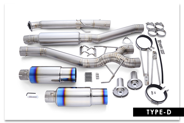 Tomei Honda Civic FL5 Type R Titanium Exhaust Type D