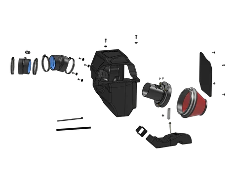 PRL Honda Civic Type R FL5 HVI High Volume Intake System