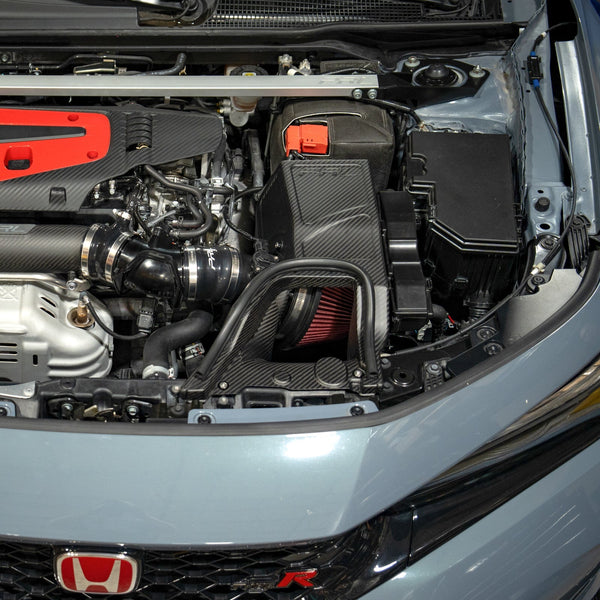 PRL Honda Civic Type R FL5 Matte Carbon Fiber High Volume Intake System - Image 2