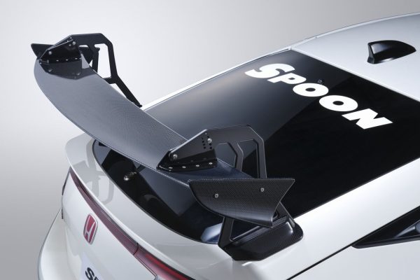 Spoon Crane Neck Wing Carbon Spoiler GT Wing Honda Civic Type R FL5