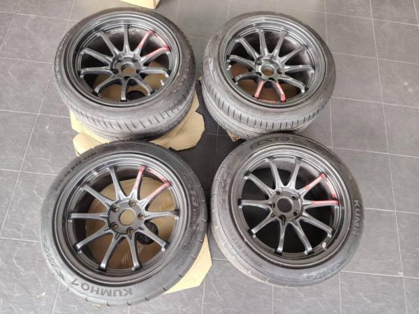 S13 S14 S15 Used Drift Rim Tire Set