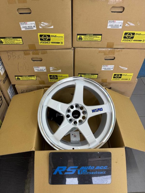 Nismo LMGT4 40th Anniversary 18x9.5+12 White