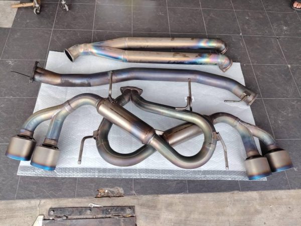 HKS Spec R Titanium Exhaust with Y pipe R35 GTR GTR35